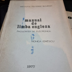 Manual de limba engleza, facultatea de electronica - Monica Ionescu