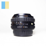 Obiectiv SMC Pentax Fish-Eye 17mm f/4, Fisheye, Manual focus