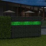 vidaXL Pietre gabion sticlă 60-120 mm 25 kg, Verde 142315