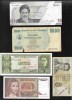Set 5 bancnote de prin lume adunate (cele din imagini) #232, Asia