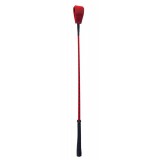 Cravasa Piele Devil Sticks Piele Rosie 66cm