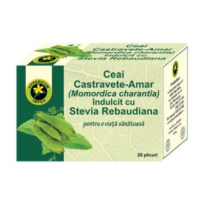Ceai Momordica cu Stevia Rebaudiana 20pl Hypericum foto