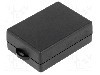 Carcasa ABS, 50mmx69mmx25mm, MASZCZYK - KM-96/BK