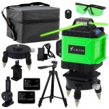Nivela laser 4D cu 16 linii, verde, Lean 26586