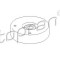 Rola intinzator,curea transmisie VW LT II bus (2DB, 2DE, 2DK) (1996 - 2006) TOPRAN 400 005