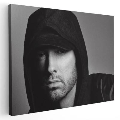 Tablou afis Eminem cantaret 2280 Tablou canvas pe panza CU RAMA 50x70 cm foto