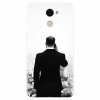 Husa silicon pentru Huawei Enjoy 7 Plus, Man In Suit