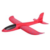 Avion planor zbur&Auml;tor pentru copii, din polistiren, 47 cm, rosu