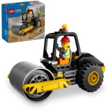 LEGO&reg; City - Cilindru compactor de santie 60401, 78 piese