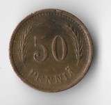 Moneda 50 pennia 1942 - Finlanda