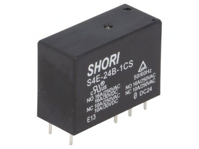 Releu Electromagnetic SPDT 24VDC 16A foto
