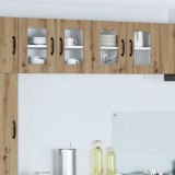 vidaXL Dulap suspendat de bucătărie Stejar Artizanal 60 x 31 x 40 cm 884983