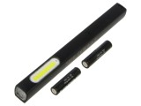 Lanternă LEDLENSER de atelier IP54 40-160lm, 20h autonomie, neagră 176mm cod 502808