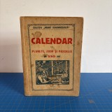 Calendar cu planete, zodii și pascalie pe 150 de ani, 1944