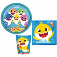 Set de petrecere din 32 de piese Baby Shark