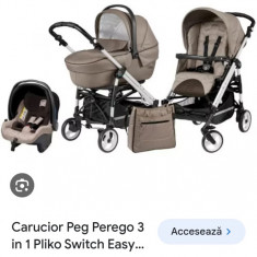 Cărucior/căruț 3 in 1 Peg Perego Switch Easy Drive