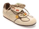 Pantofi sport GRYXX bej, A903, din nabuc