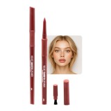 Creion-gel de buze, Global Fashion, velvet smooth lipliner, 06