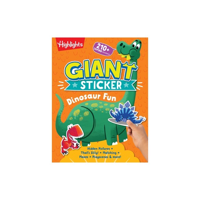 Giant Sticker Dinosaur Fun