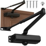 Amortizor usa, greutate 40-65 kg, dubla ajustare, lungime totala brat 49 cm, negru