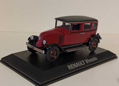 Macheta Renault VivaSix Type PG2 1928 - Norev 1/43 foto