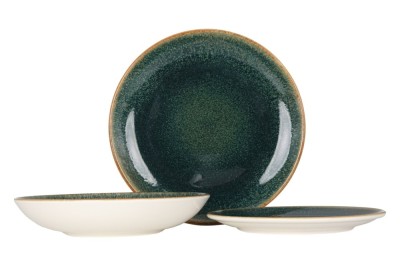 Bonna Set de vesela (Large) - Ore Mar - 18 bucăți - 6 persoane - Porţelan foto