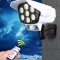 Set 2 proiectoare led camera de supraveghere (falsa) cu alimentare solara