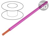 Cablu Cu 2,5mm2 PVC Roz 50m