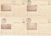 Set complet 12 intreguri postale Columna lui Traian 1980 (necirculate, tiparite - maro) Stampila Expozitie Intreguri Postale, Dupa 1950