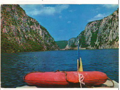 CPIB 16573 CARTE POSTALA - PORTILE DE FIER. LACUL DE ACUMULARE foto