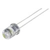 Dioda LED 5mm, portocaliu, plat, 1.8...2.6V, OPTOSUPPLY, OSO5JA57E1A, T240034