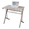 Birou SL B120, cadru metalic, blat MDF, robust, 80x51x72 cm, alb