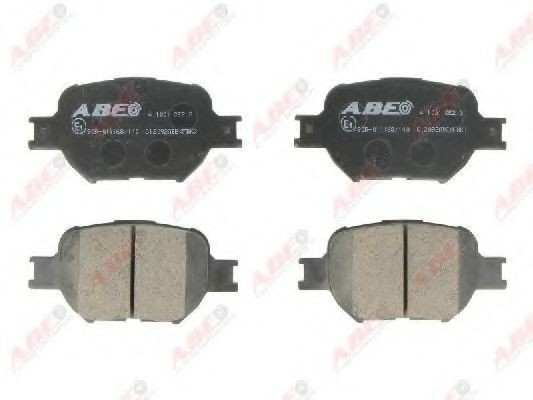 Set placute frana,frana disc TOYOTA COROLLA Combi (E12J, E12T) (2001 - 2007) ABE C12092ABE