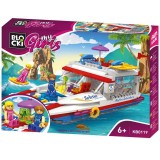 Cumpara ieftin Joc de construit, Aventura pe mare, 413 piese, 7Toys