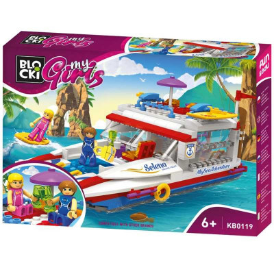 Joc de construit, Aventura pe mare, 413 piese, 7Toys foto