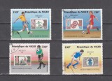 M2 TS1 12 - Timbre foarte vechi - Niger - fotbal - CM Mexic 1986, Sport, Stampilat