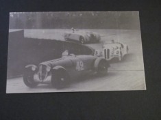 Cursă Auto Grand Prix, Automobile Clasice - Carte Poștală Franța ,Necirculată