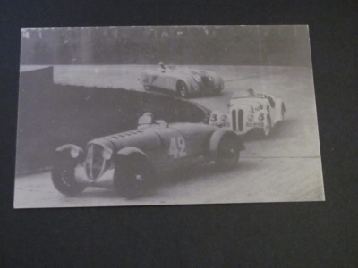 Cursă Auto Grand Prix, Automobile Clasice - Carte Poștală Franța ,Necirculată foto