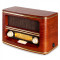 Radio Retro Belle Epoque 1905 FM &amp;amp; AM Lemn Vintage