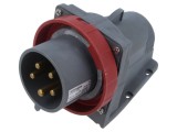 Conector AMPHENOL alimentare AC trifazate 32A 415V soclu tată IP67