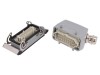 Conector HDC WEIDM&Uuml;LLER Kit 16 Pini, 500V, 16A, Carcasa Metalica, M25, Terminal Surub, 1802400000