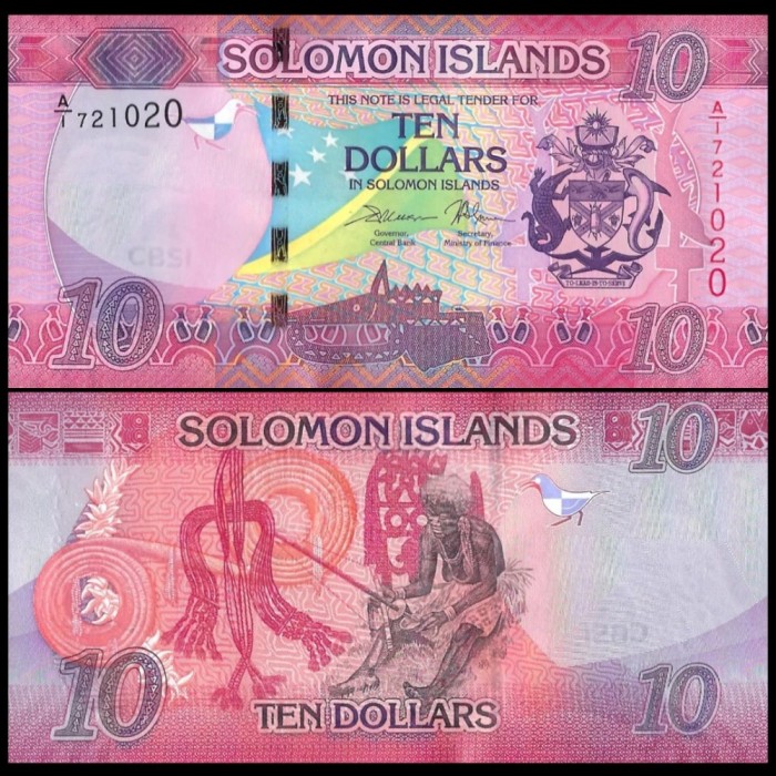 Solomon Islands 2017 - 50 dollars UNC