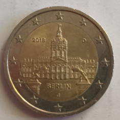 Moneda 2 euro comemorativ Germania 2018J Berlin