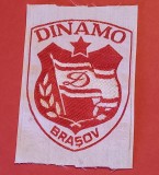 Ecuson-emblema brodata - Clubul Sportiv DINAMO Brasov