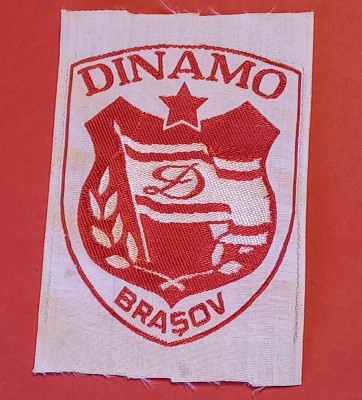 Ecuson-emblema brodata - Clubul Sportiv DINAMO Brasov foto