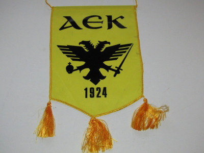 Fanion fotbal - AEK Atena (Grecia) foto