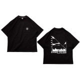 Tricou Graphic Tee Water Side Black marime L