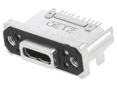 Soclu USB C IP67 Aurit M2,5