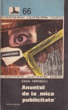 Ioana Dimitrescu - Anuntul de la "mica publicitate"