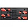 Set 4 Surubelnite Yato Mecanice Dreapta Cruce, Otel, pentru Dulap Scule, 6x150 8x200 mm, 2x150 3x200 mm